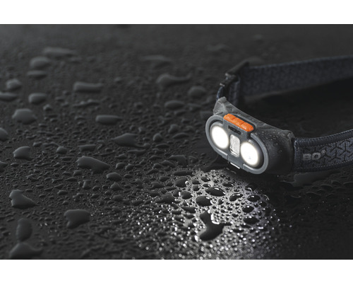 NEBO Einstein LED-koplamp, 750 lm, 6000 K, grijs