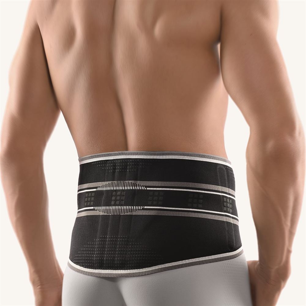 BORT Rückenbandage mit Pelotte<br>1 Stück, Gr1, schwarz