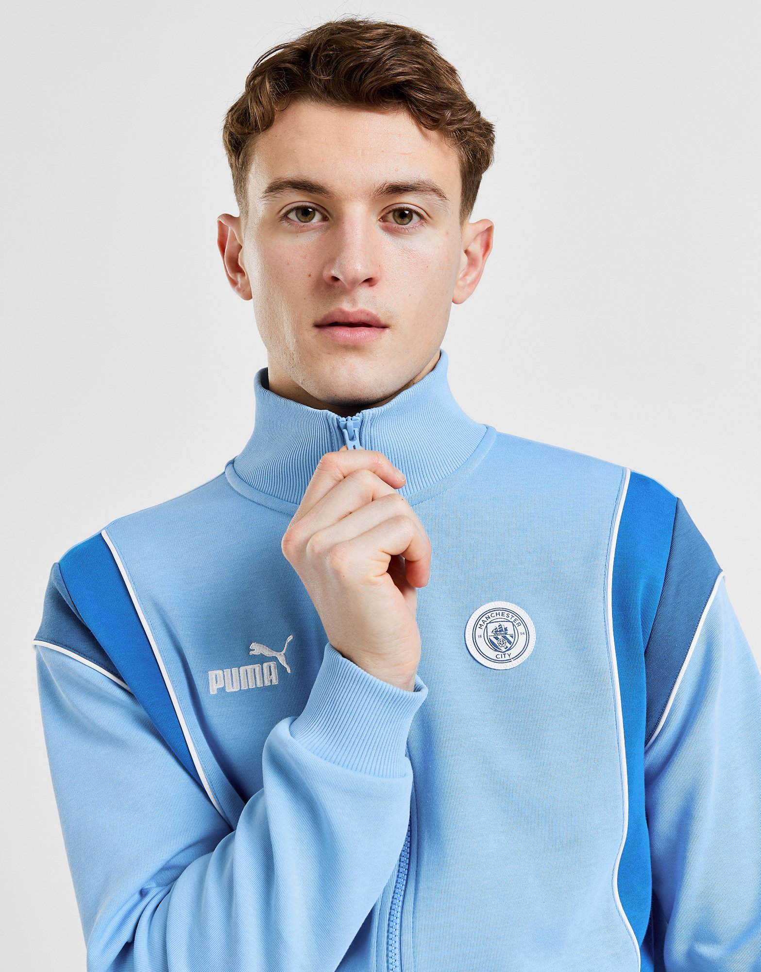 Puma Haut de survêtement Manchester City FC Archive Homme