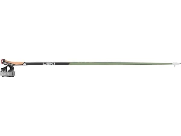 LEKI Flash Carbon, Unisex, Fast lengde, Nordisk turgåing, I-type grep, Kork, Carbon (PRC 700)