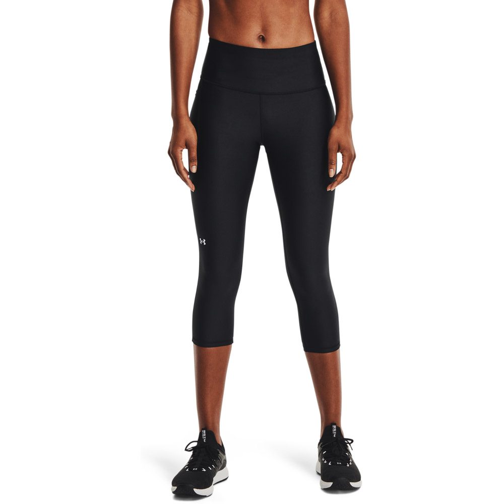 Under Armour HeatGear® Armour Capri Tights Damen schwarz