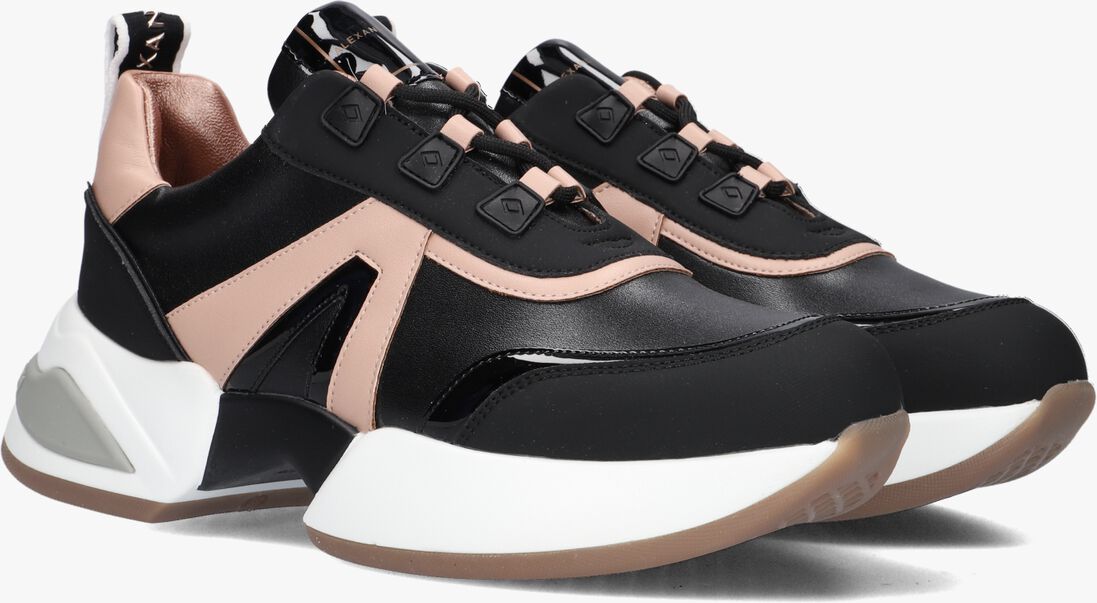 ALEXANDER SMITH zwarte alexander smith lage sneakers marble
