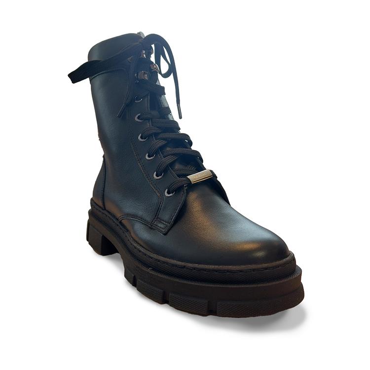 Footnotes 72.006 Wijdte K Calf Black (1010)