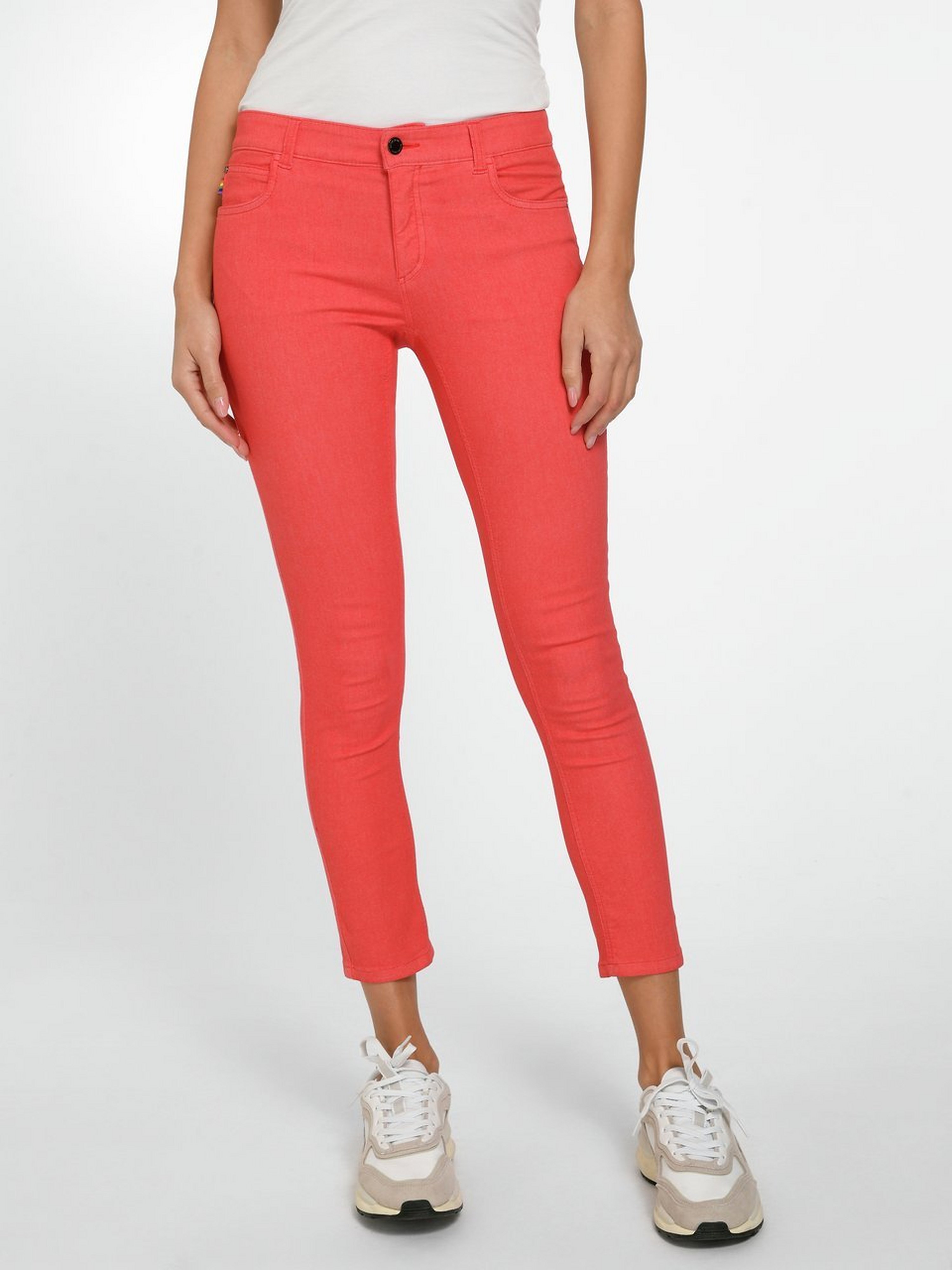 Knöchellange Skinny-Jeans