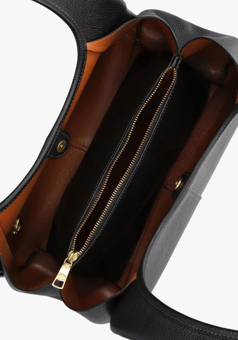 zwarte coach handtas lana
