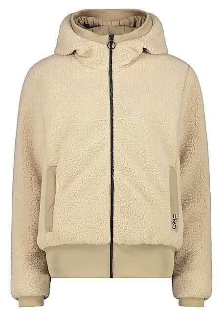 CMP - VESTE A CAPUCHE FIX HOODY TEDDY FUR W