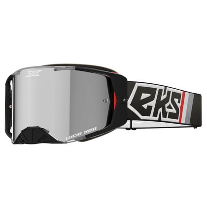 Masque cross EKS LUCID BLACK 2023 - Blanc / Noir