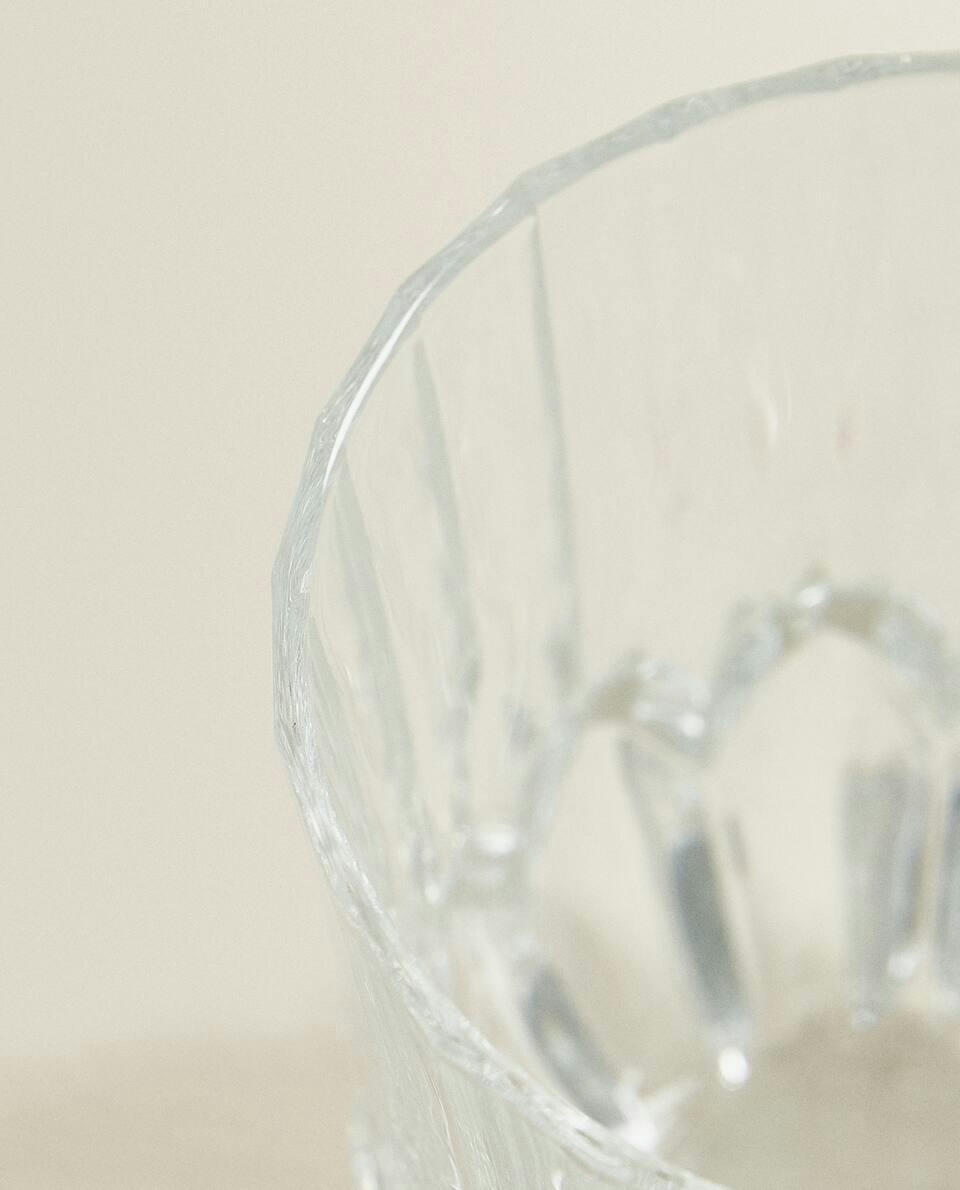 COPO DE CRISTAL LAPIDO