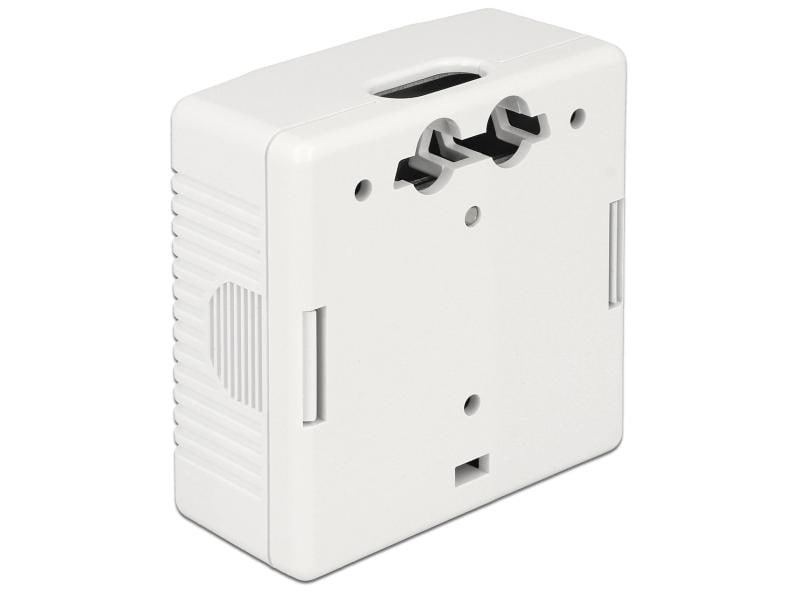 Delock Gehäuse RJ45 Cat.6A LSA 2-fach 2-Port Netzwerk-Anschlussdose