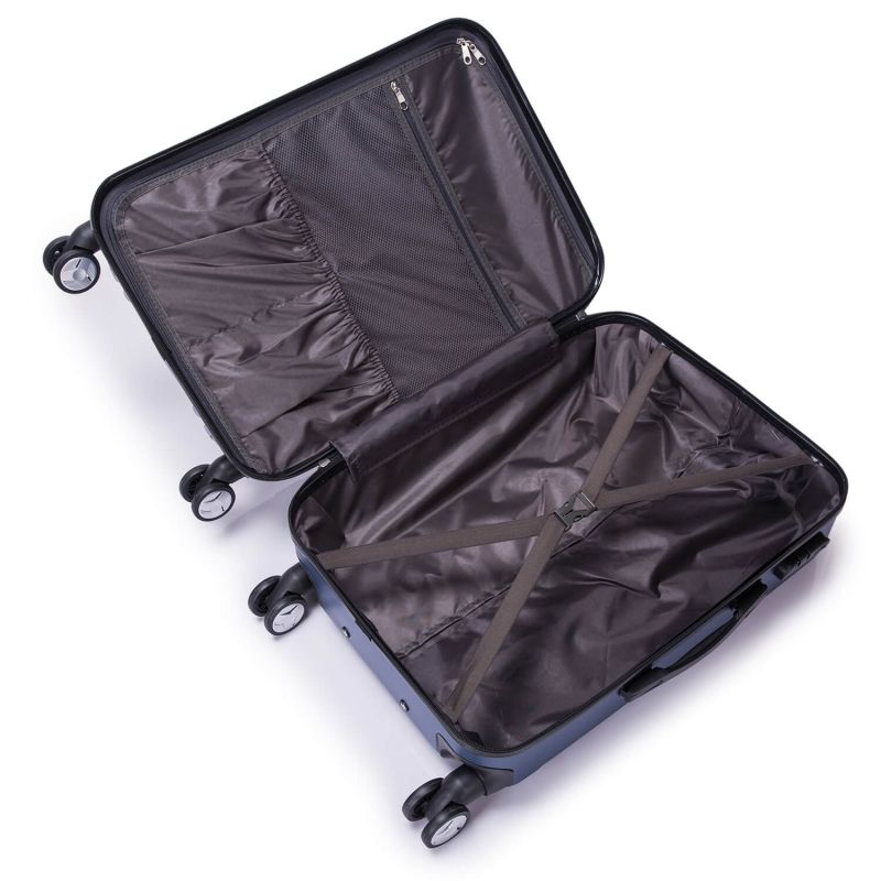 Lot de 3 valises rigides 1908 55, 67 et 77 cm Marine