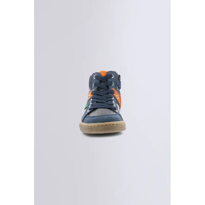 LOWELL MARINE ORANGE SNEAKERS HAUTES Synthétique Garçon