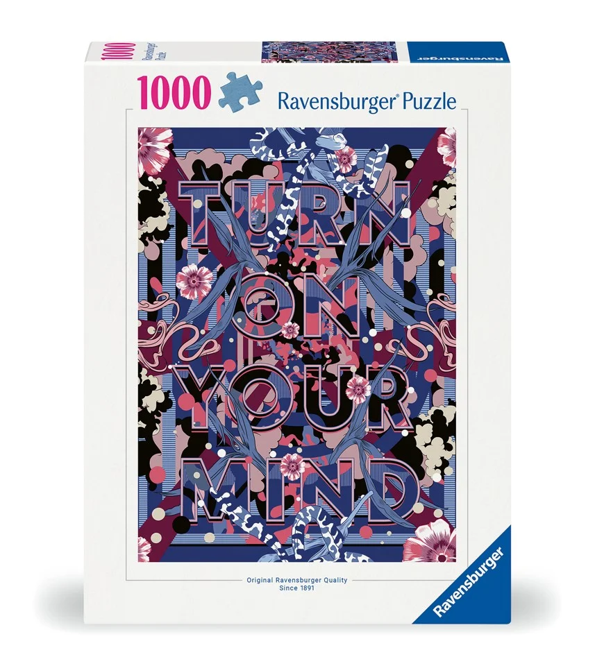 Ravensburger - Puslespil Turn On Your Mind 1000 brikker