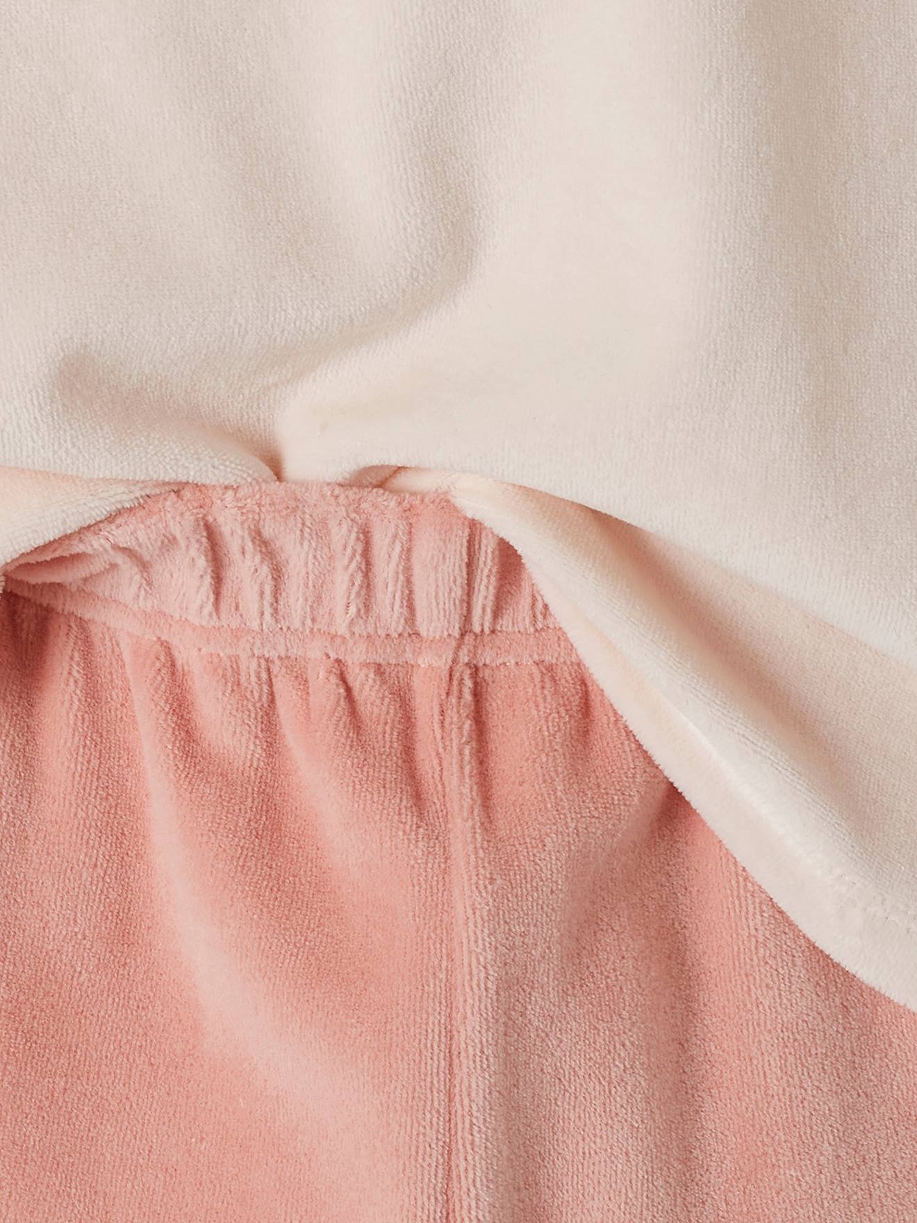 Conjunto de 2 pijamas de veludo 