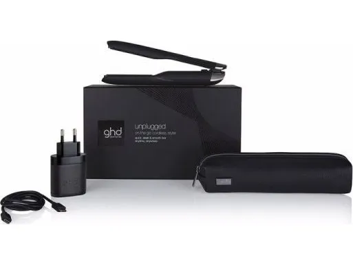 GHD Keramisk Glattejern Ghd Unplugged Sort