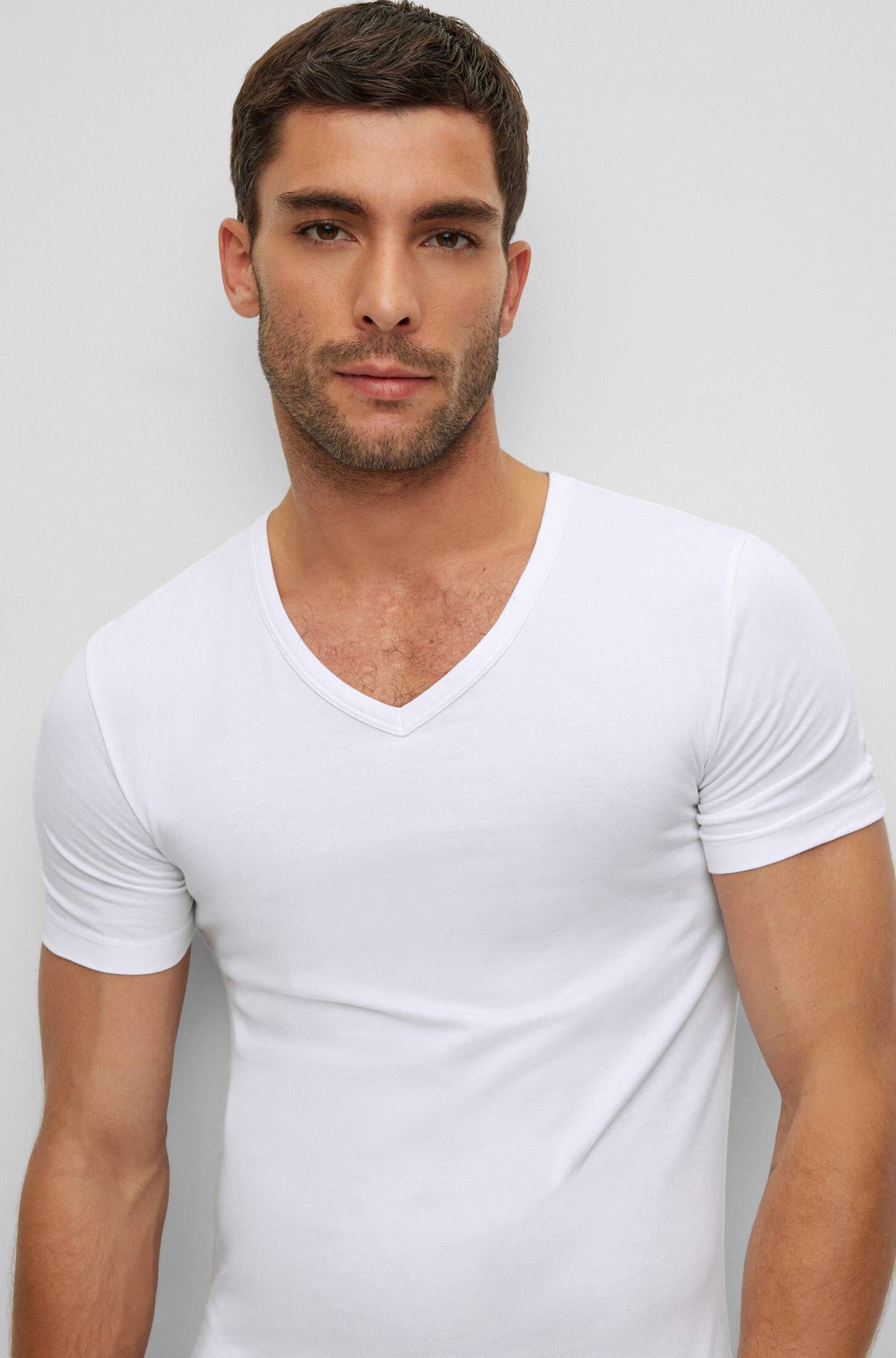 BOSS| Herren Unterhemd MODERN 2er-Pack Slim Fit