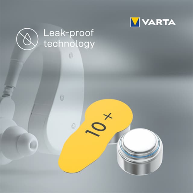 Varta 10 høreapparatsbatterier 7042214 (6-pk)