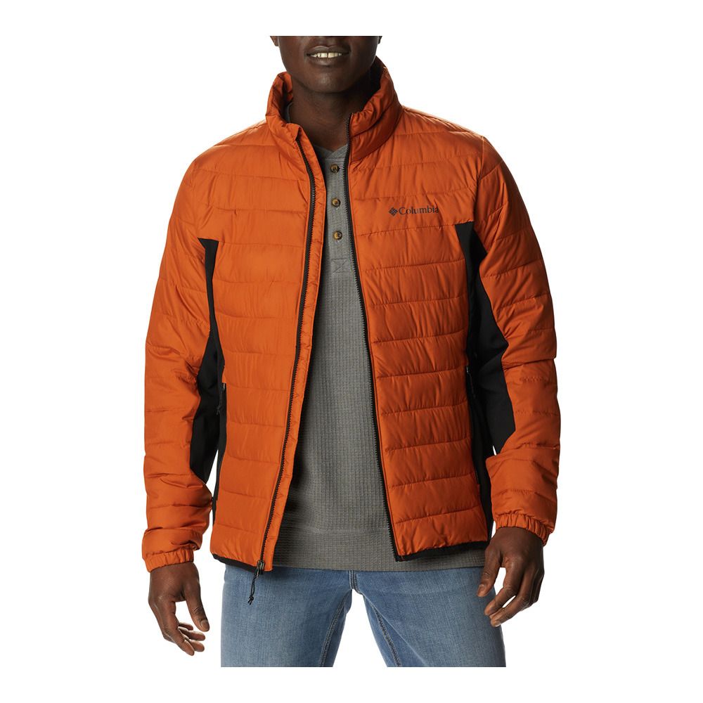 Columbia POWDER LITE HYBRID - Doudoune Homme orange