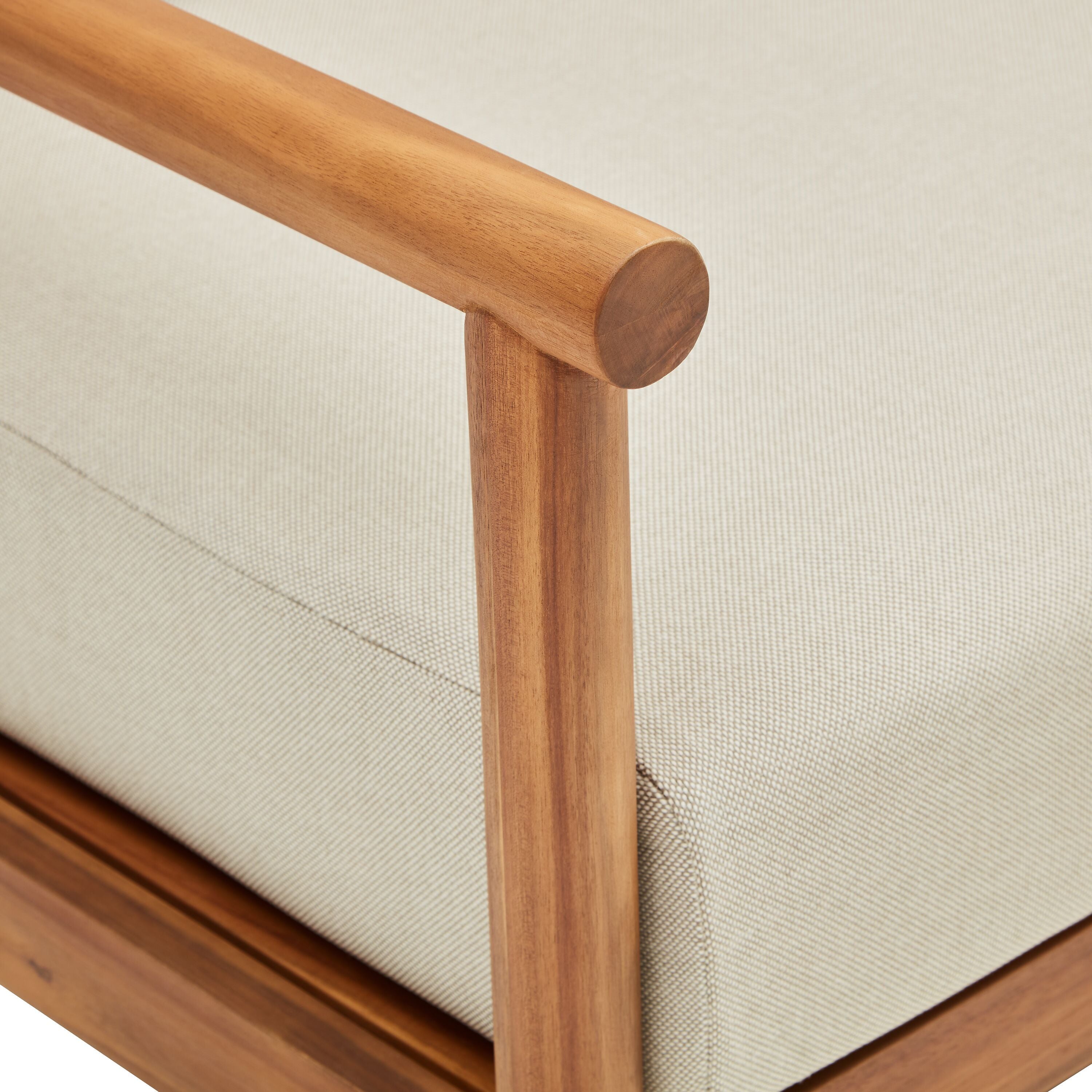 PANAREA Loungesofa - Hellgrau / B: 199.2 cm x T: 87.0 cm x H: 73.0 cm