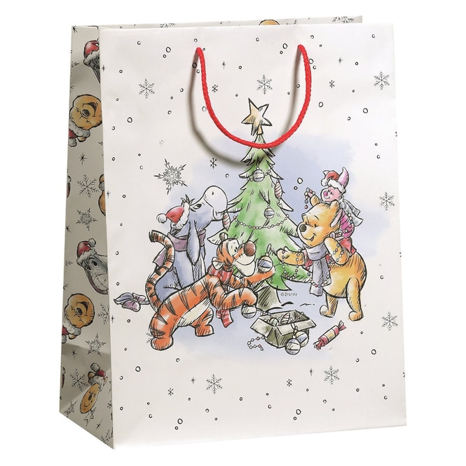 Winnie Pooh - Geschenktasche - ca. 26 x 13,5 x 33,5 cm