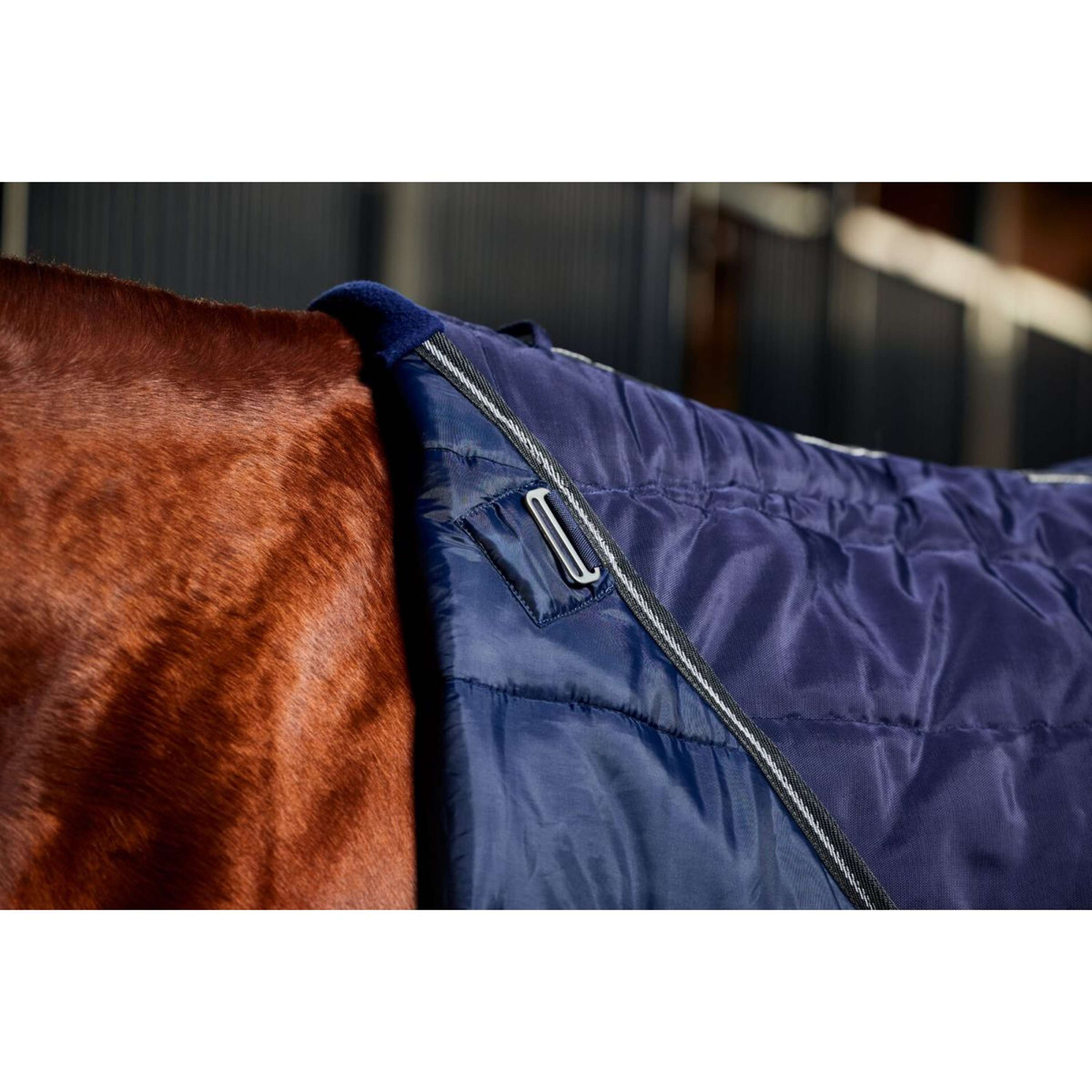 WeatherBeeta Staldeken ComFiTec PP Channel Quilt Detach-A-Neck 220g Na