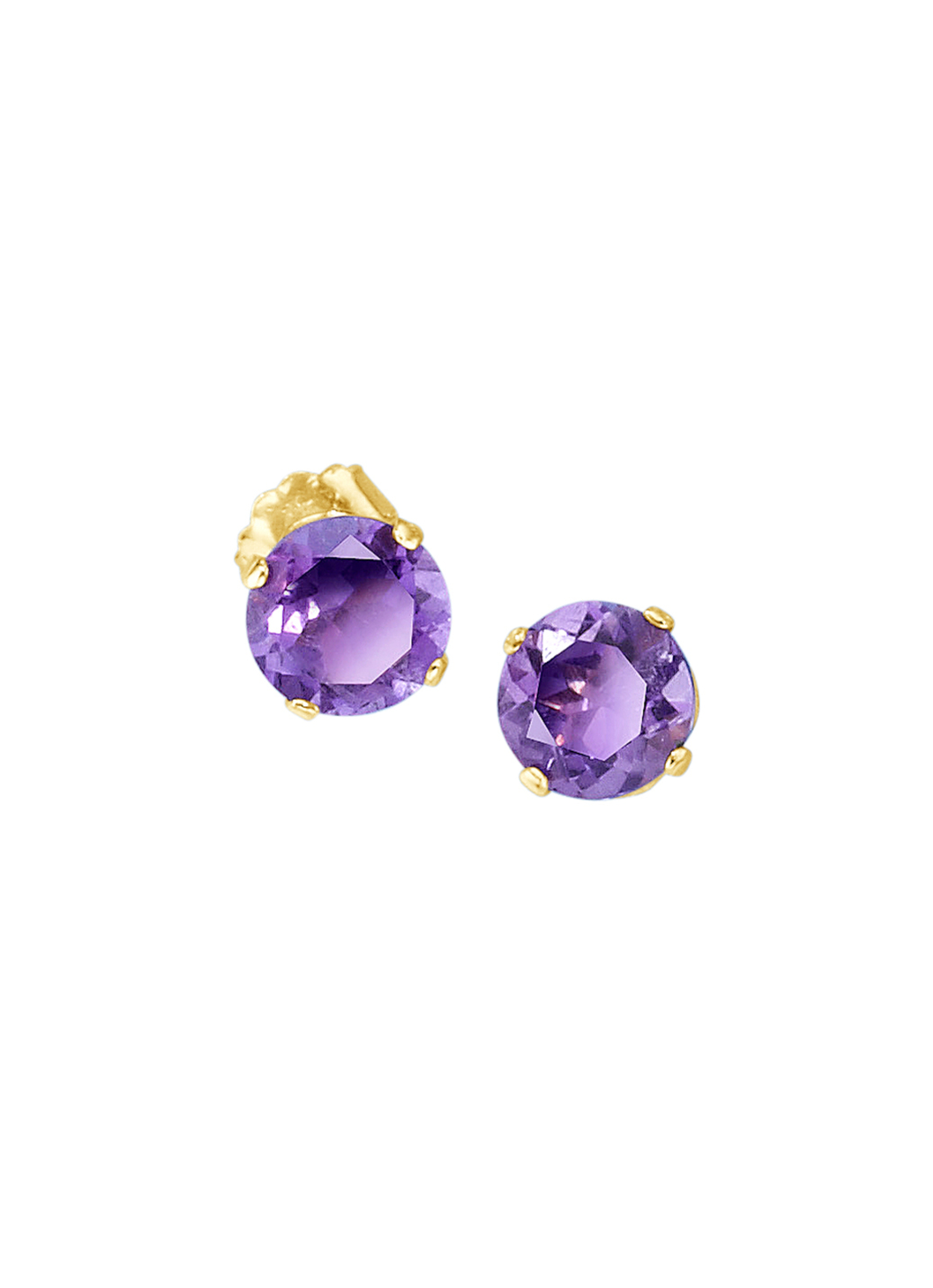 Ohrstecker mit echt Amethyst
