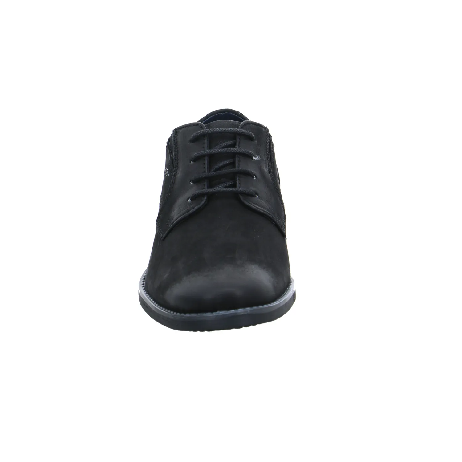 BUGATTI SHOES Halbschuh-City Schwarz Leder