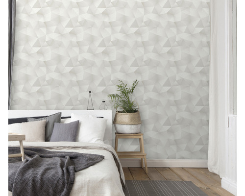 Vliesbehang 10216-31 GMK Fashion for Walls 3 Grafisch lichtgrijs