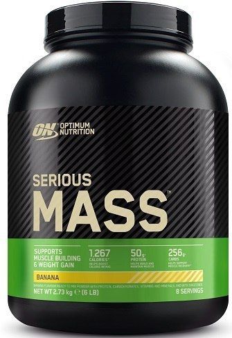Optimum Nutrition Serious Mass - Chocolate - Mass Gainer - Weight Gainer - 5450 gram (16 servings)