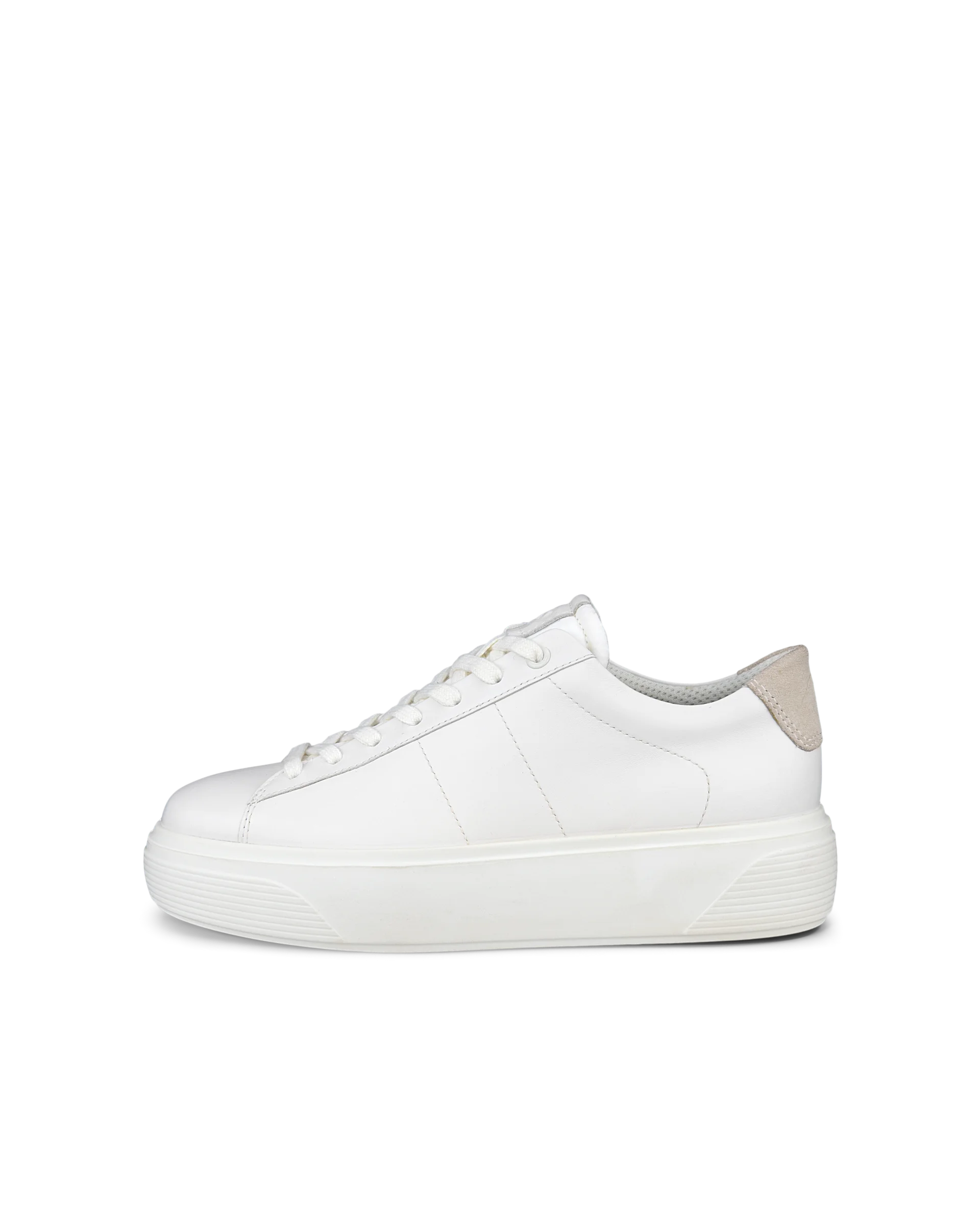 ECCO STREET PLATFORM W Damen Ledersneaker Weiß