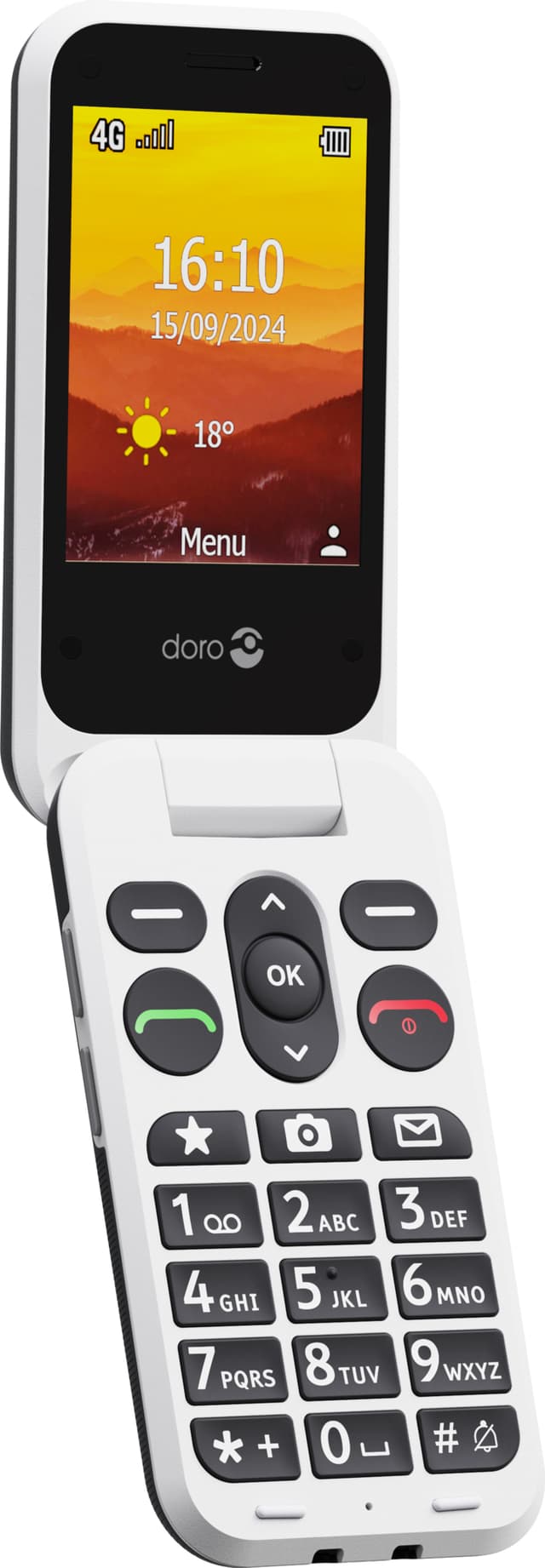 Doro Leva L31 mobiletelefon (grafit)