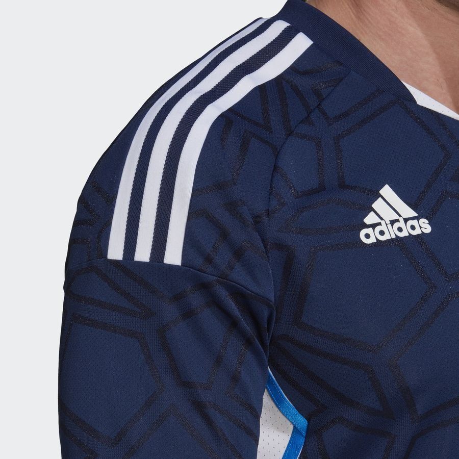 adidas Maillot d'Entraînement Condivo 22 Match Day - Bleu Marine/Blanc