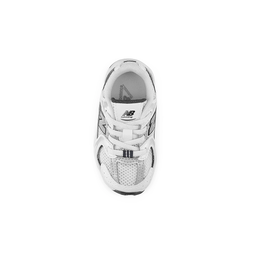 New Balance 530 Little Kids' Sneakers, White/Silver Metallic, 24