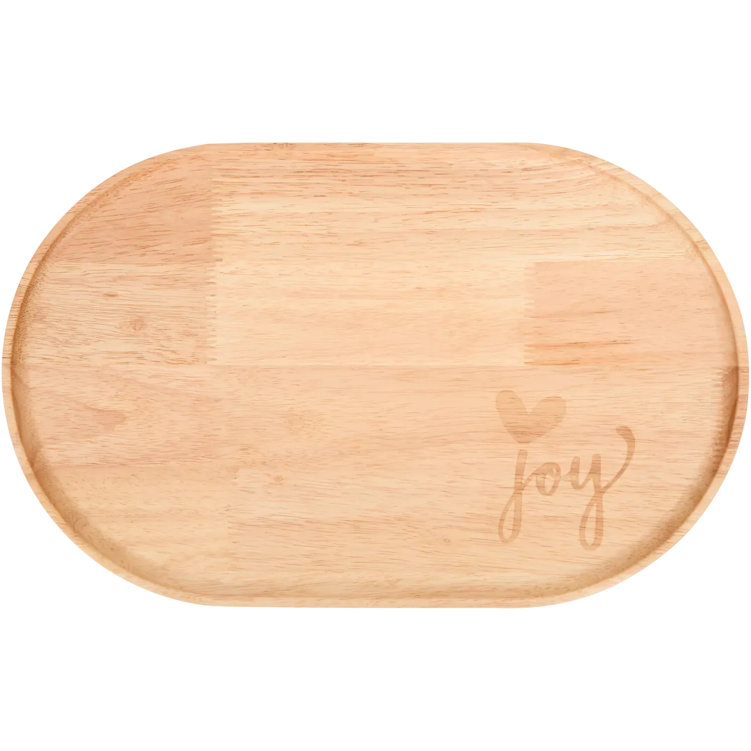 Decoratief houten dienblad 39 x 24 cm | diverse varianten