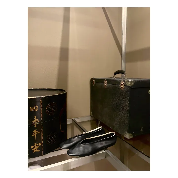 Le Monde Beryl Slipper Luna | Noir