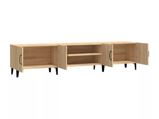 Meubles TV chêne sonoma 180x31,5x40 cm bois d'ingénierie