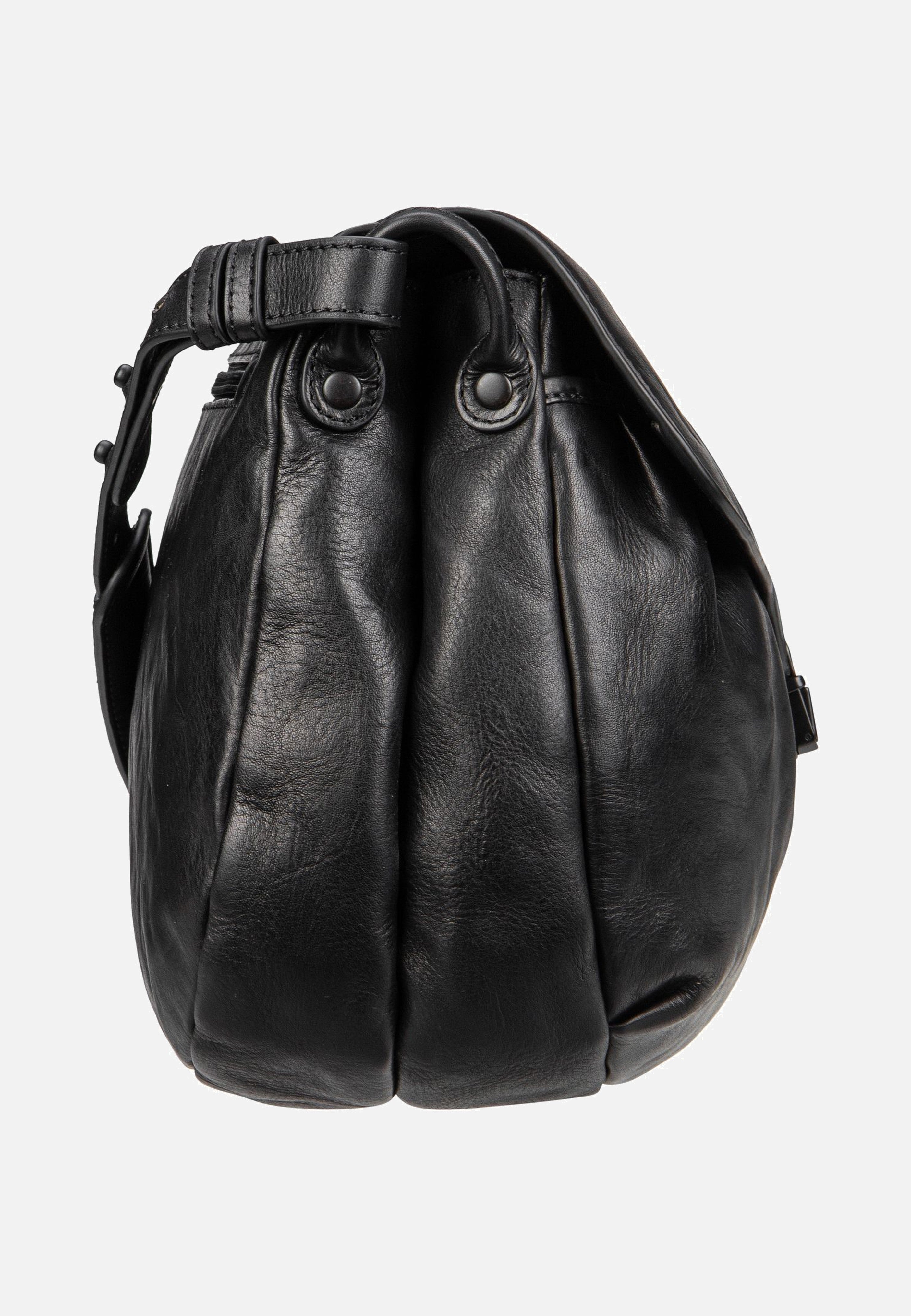 Mrs. Pineapple Pie Black Smoke - Saddle Bag