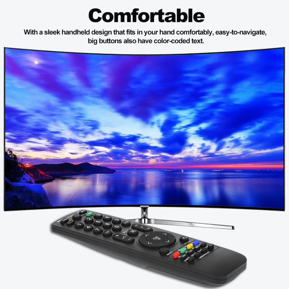Universal Ersatz Fernbedienung mit 36 Tasten für LG Smart TV Geräte (LCD / LED / 3D) - Schwarz