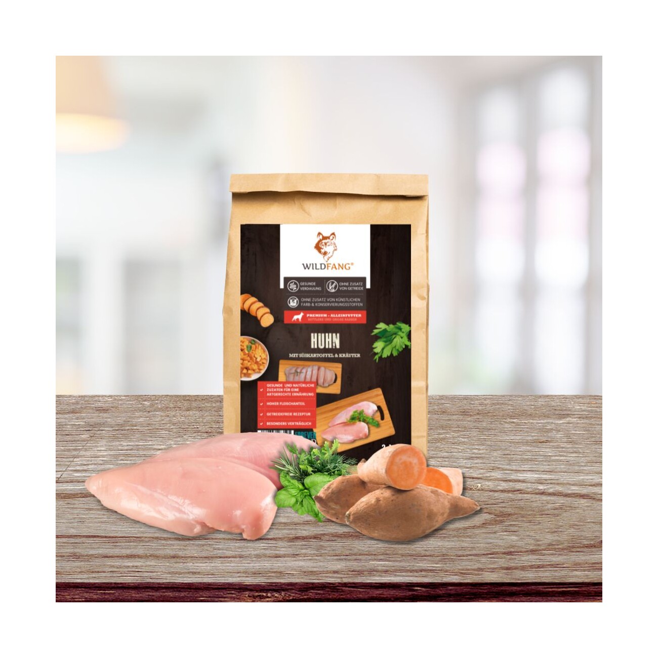 Wildfang ® Adult Trockenfutter mit Huhn 2 kg