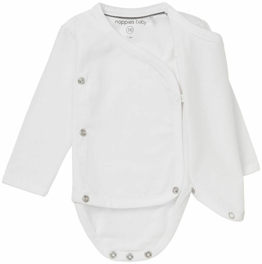 Noppies Newborn Romper Ziara - White