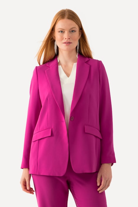 Blazer, Reverskragen, Klappentaschen, Knopfverschluss