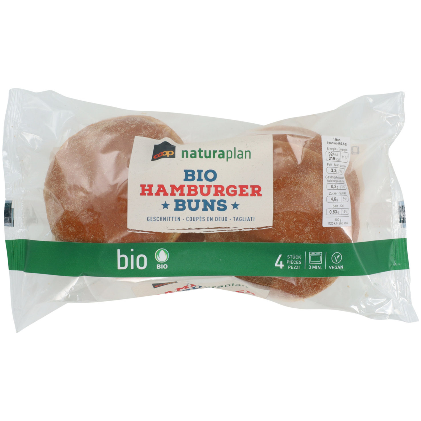 Naturaplan Bio Hamburger-Buns