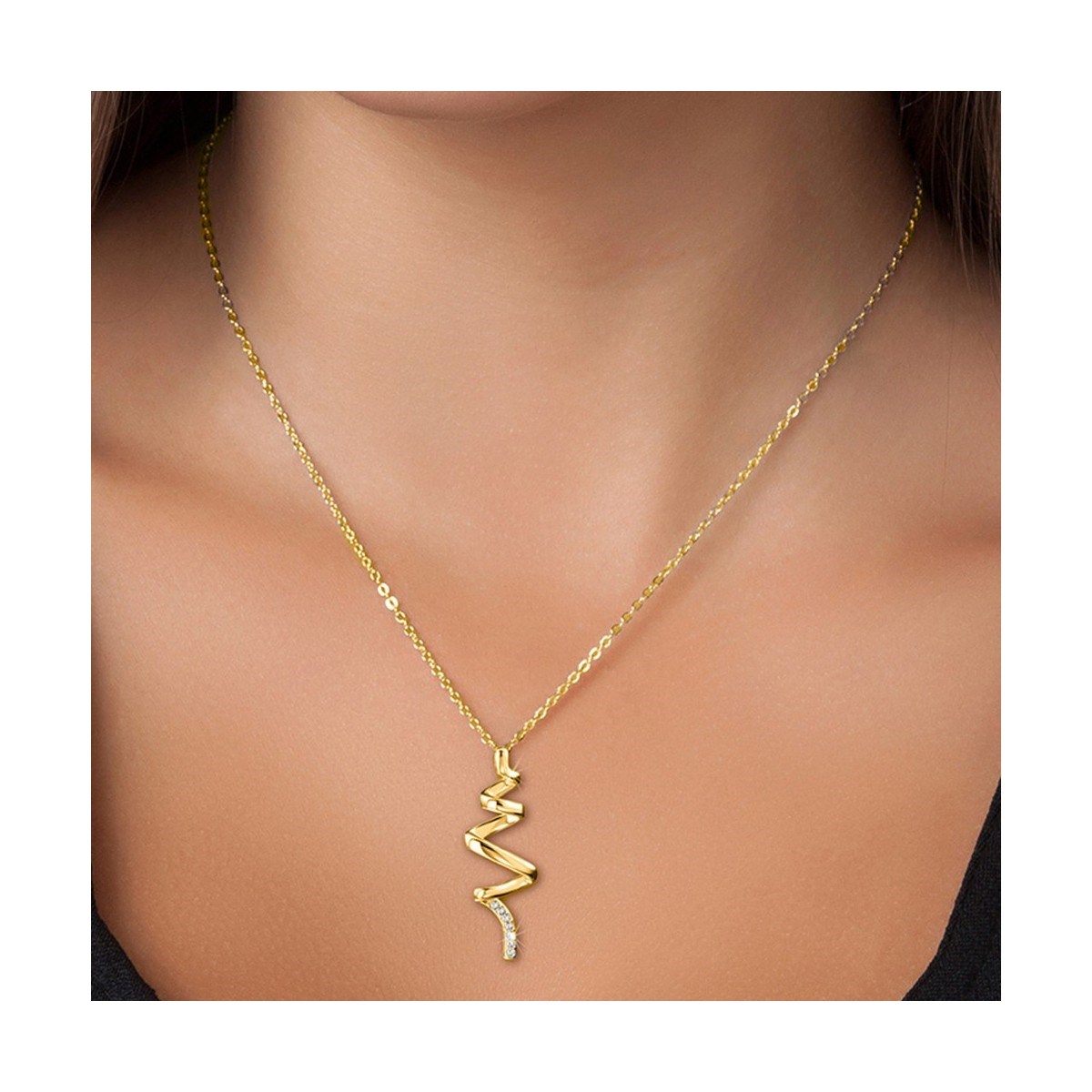 Collier mode SC Bohème orné de Cristaux scintillants