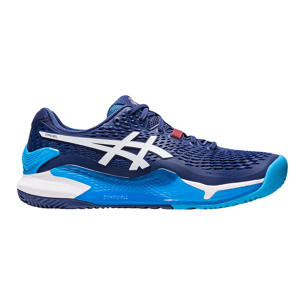 Asics GEL-RESOLUTION 9 PADEL - Chaussures padel Homme indigo blue/white