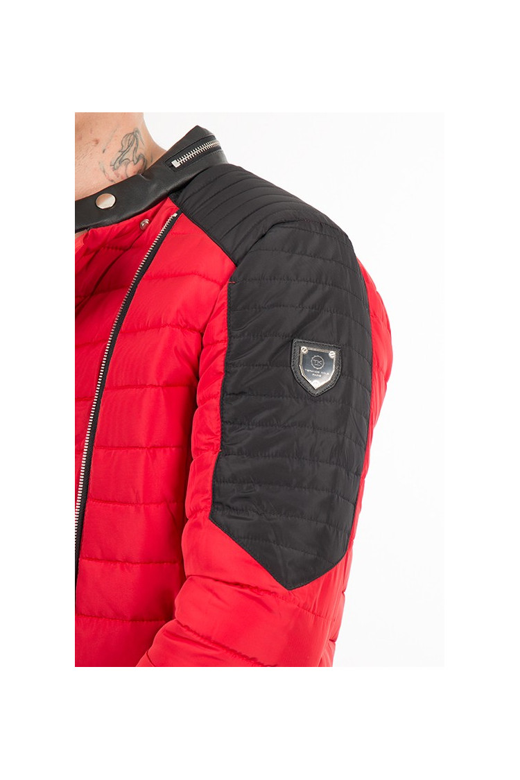 Veste Matelassé rouge