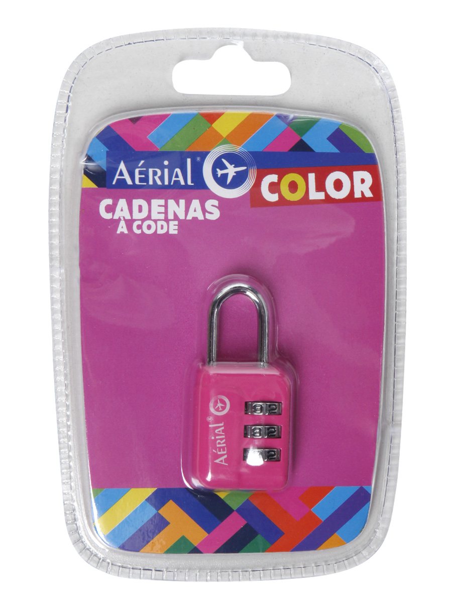 Cadenas À code AÀrial Color