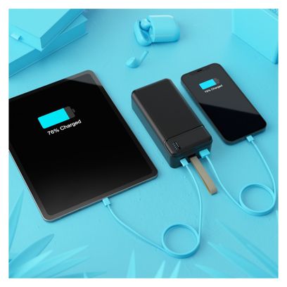 Travel - Batterie externe grande capacité - 30 000 mAh Xmoove XMVB108