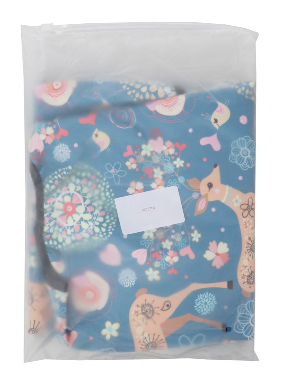 Housse de valise Periea Blue Animals M