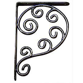 Equerre aluminium canon de fusil Form Arabesque 12 x 18 cm