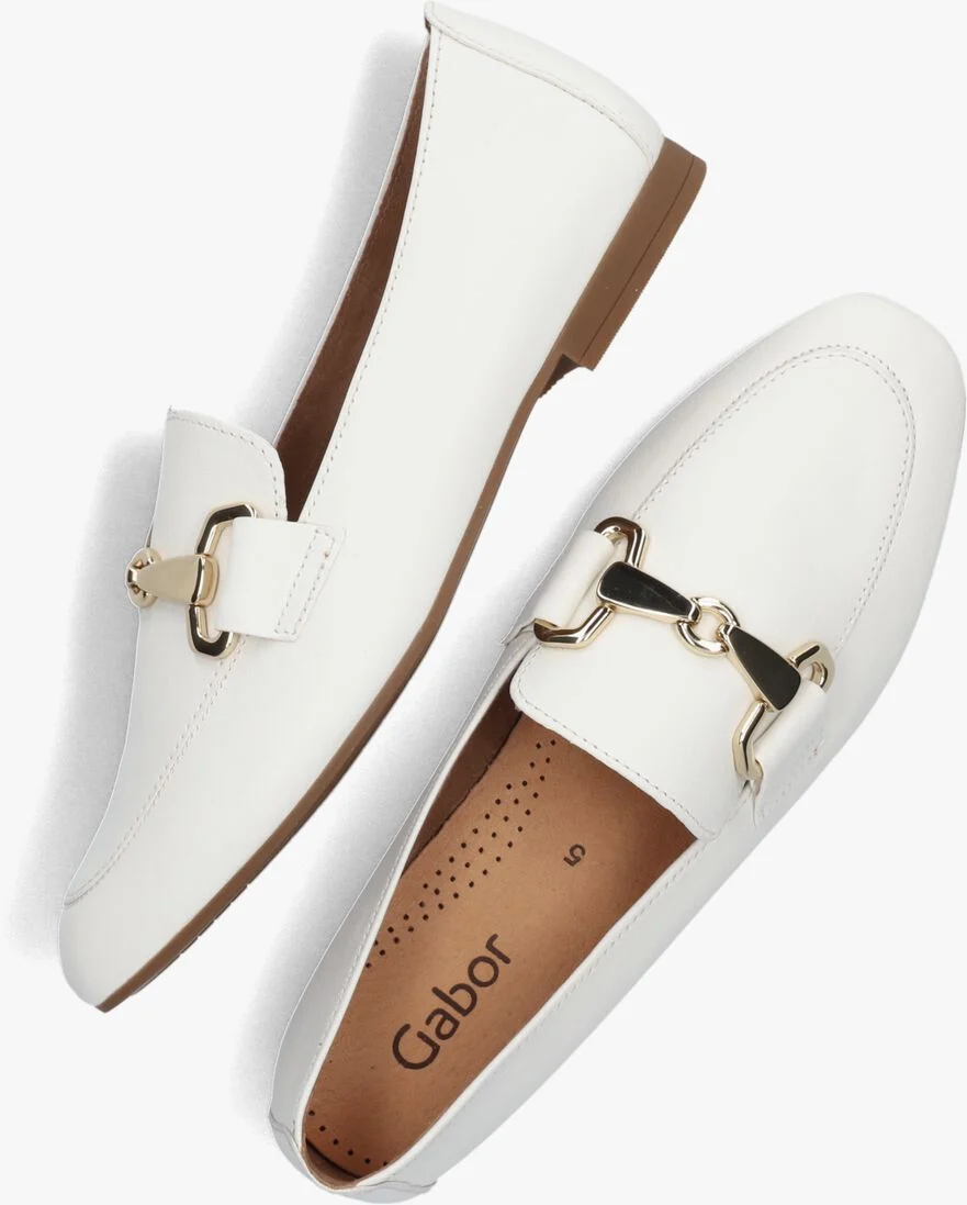 GABOR witte gabor loafers 211