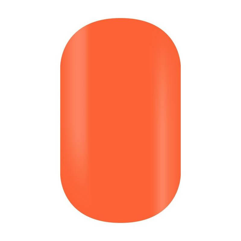 Boîte de 24 tips faux-ongles Vermillion Orange Beauty Coiffure